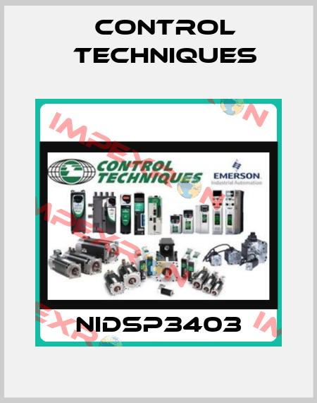 NIDSP3403 Control Techniques