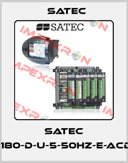 SATEC РМ180-D-U-5-50Hz-E-ACDC Satec