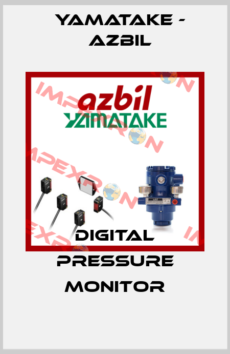 Digital pressure monitor Yamatake - Azbil