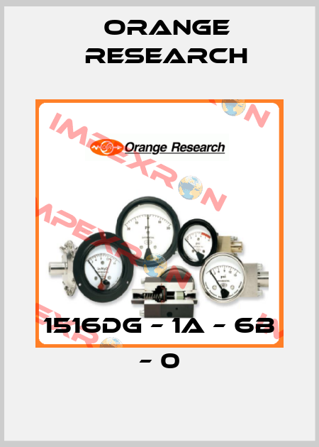 1516DG – 1A – 6B – 0 Orange Research