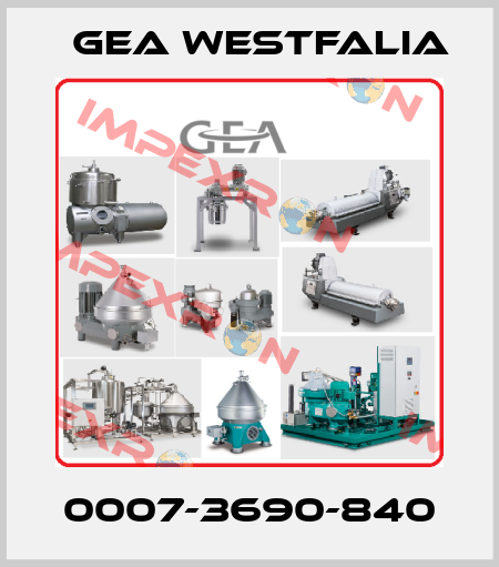 0007-3690-840 Gea Westfalia
