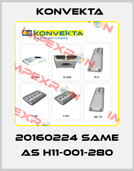 20160224 same as H11-001-280 Konvekta