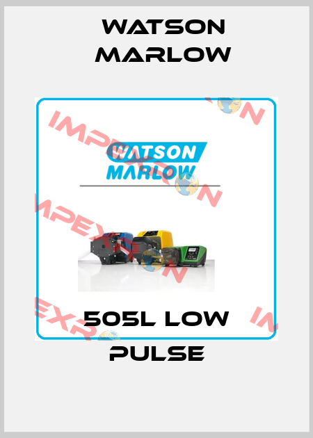 505L Low Pulse Watson Marlow