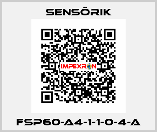 FSP60-A4-1-1-0-4-A Sensörik