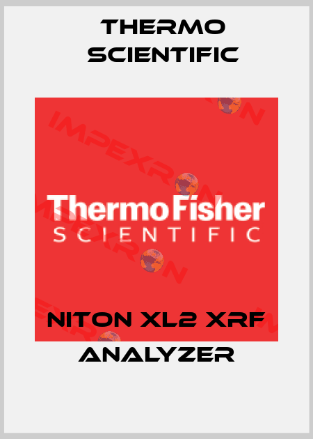 Niton XL2 XRF Analyzer Thermo Scientific
