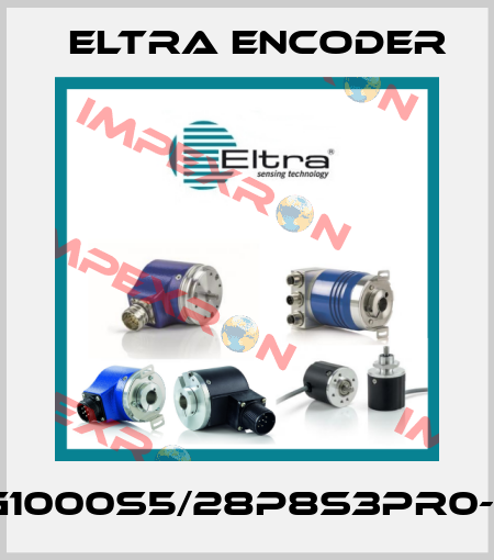 EL38G1000S5/28P8S3PR0-3+M12 Eltra Encoder