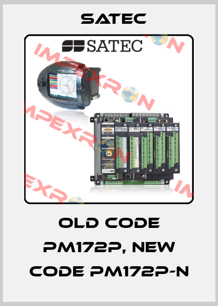 old code PM172P, new code PM172P-N Satec