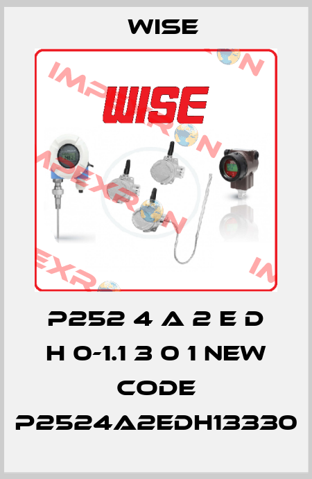 P252 4 A 2 E D H 0-1.1 3 0 1 new code P2524A2EDH13330 Wise