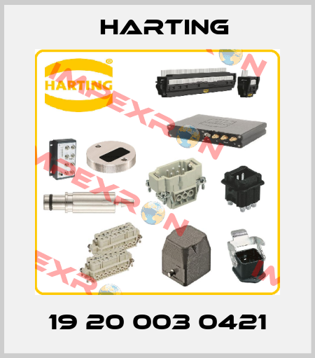 19 20 003 0421 Harting