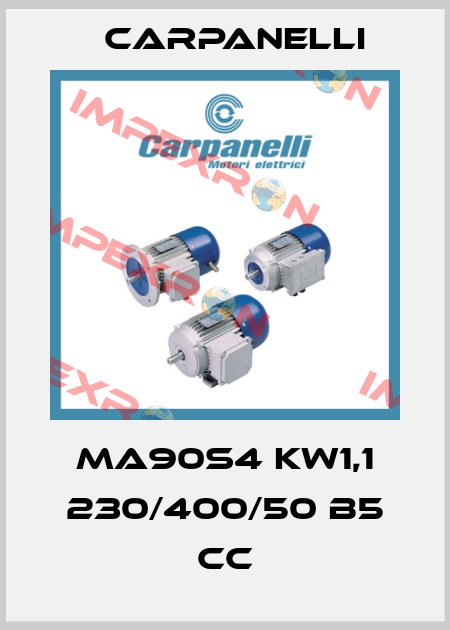 MA90s4 KW1,1 230/400/50 B5 CC Carpanelli