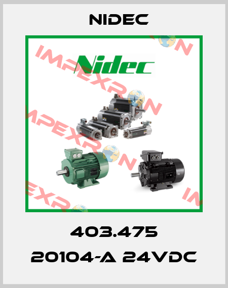 403.475 20104-A 24VDC Nidec