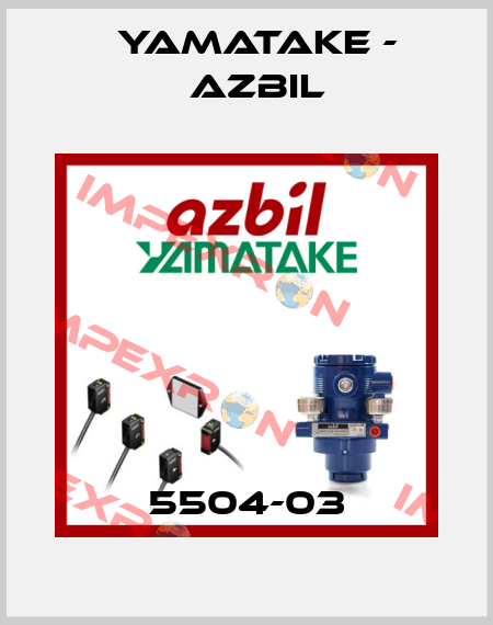5504-03 Yamatake - Azbil