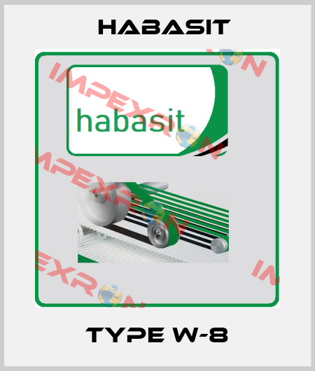 Type W-8 Habasit