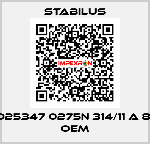 025347 0275N 314/11 A 8  OEM Stabilus