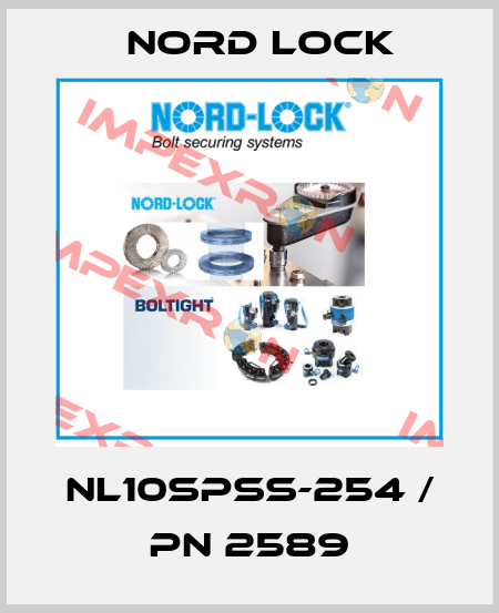 NL10SPSS-254 / PN 2589 Nord Lock