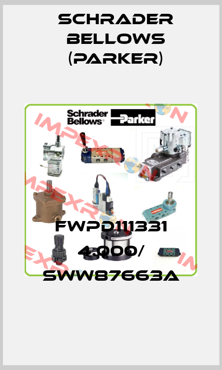 FWPD111331 4.000/ SWW87663A Schrader Bellows (Parker)