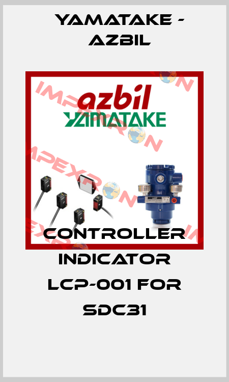 Controller indicator LCP-001 for SDC31 Yamatake - Azbil