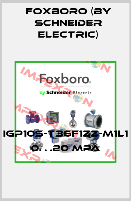 IGP10S-T36F1ZZ-M1L1 0…20 MPa Foxboro (by Schneider Electric)