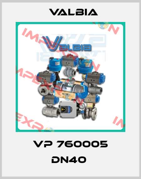 VP 760005 DN40  Valbia