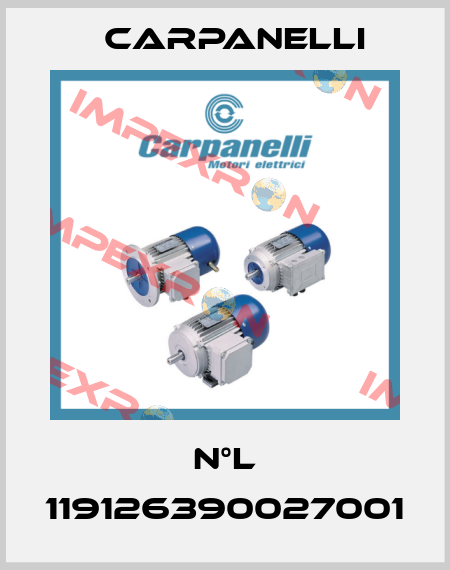 N°L 119126390027001 Carpanelli