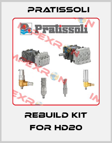 rebuild kit for HD20 Pratissoli