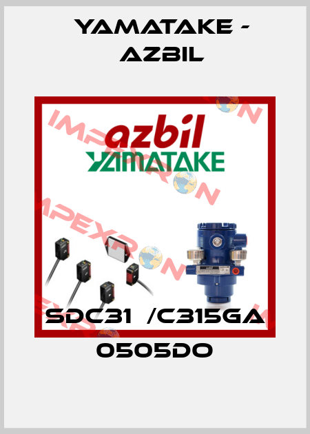 SDC31  /C315GA 0505DO Yamatake - Azbil