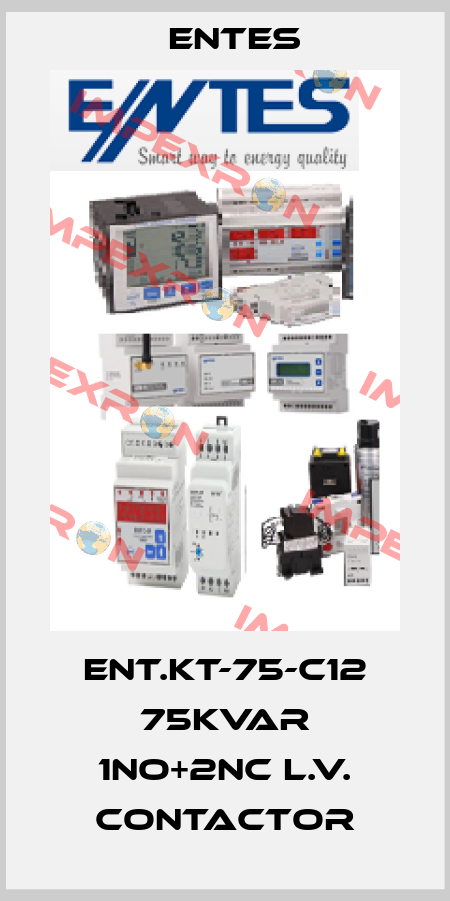 ENT.KT-75-C12 75kVAr 1NO+2NC L.V. Contactor Entes
