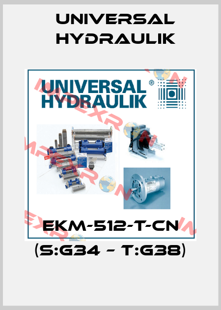 EKM-512-T-CN (S:G34 – T:G38) Universal Hydraulik