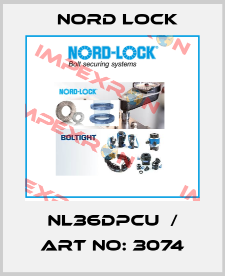 NL36DPCU  / art no: 3074 Nord Lock