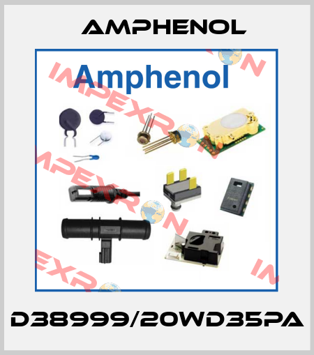 D38999/20WD35PA Amphenol