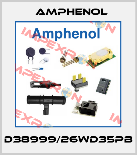 D38999/26WD35PB Amphenol