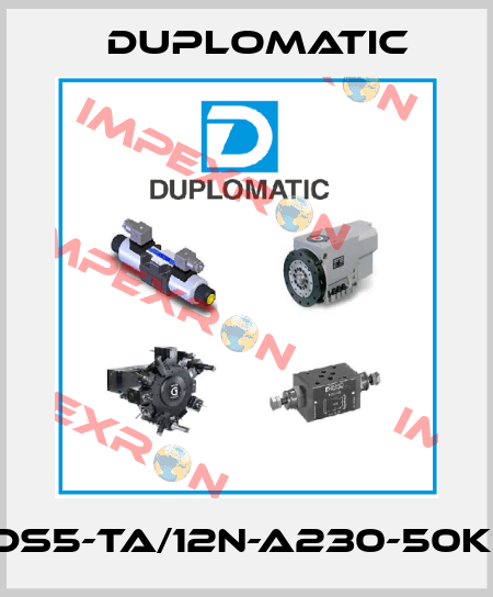 DS5-TA/12N-A230-50K1 Duplomatic