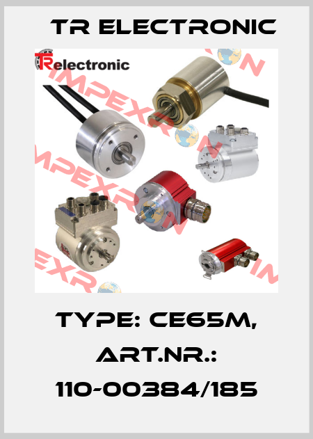 Type: CE65M, Art.nr.: 110-00384/185 TR Electronic