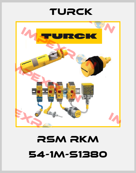 RSM RKM 54-1M-S1380 Turck