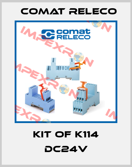 kit of K114 DC24V Comat Releco