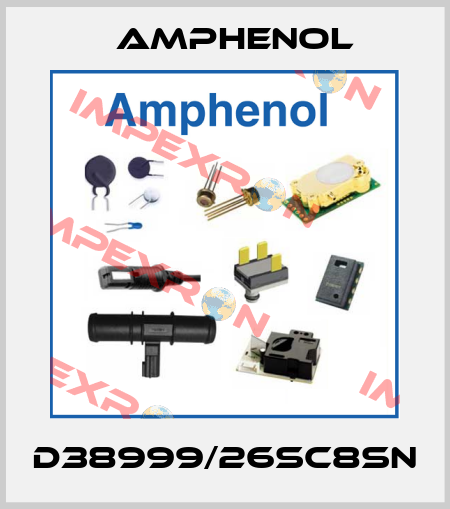 D38999/26SC8SN Amphenol