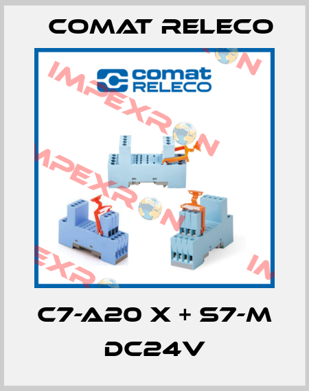 C7-A20 X + S7-M  DC24V Comat Releco