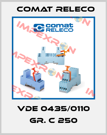VDE 0435/0110 Gr. C 250 Comat Releco