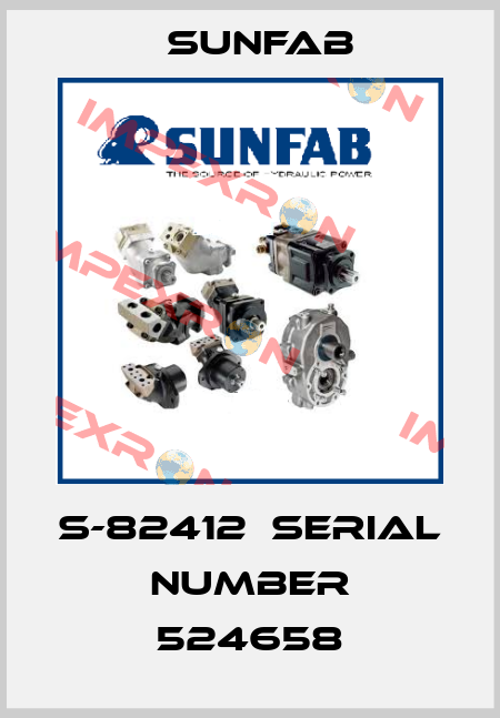 S-82412  serial number 524658 Sunfab