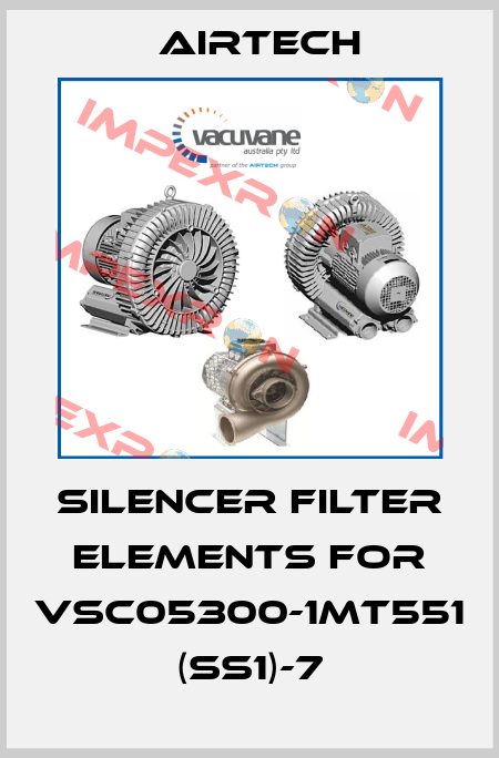silencer filter elements for VSC05300-1MT551 (SS1)-7 Airtech