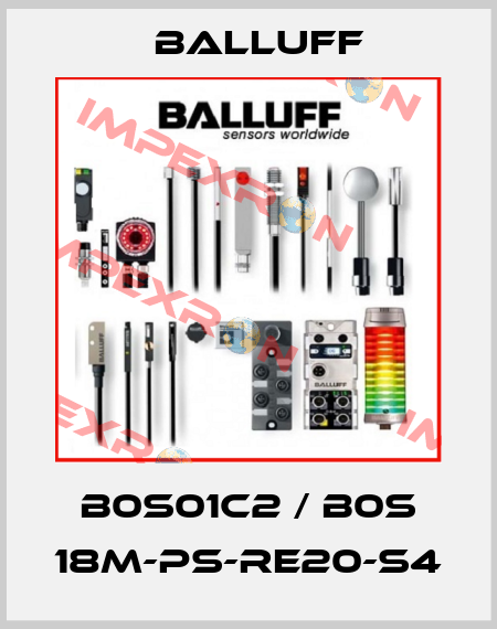 B0S01C2 / B0S 18M-PS-RE20-S4 Balluff