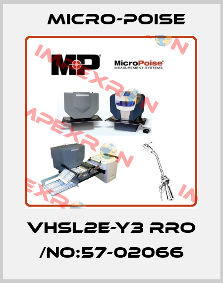 VHSL2E-Y3 RRO /NO:57-02066 Micro-Poise