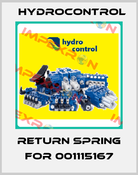 return spring for 001115167 Hydrocontrol