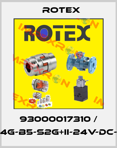 93000017310 / 31121-16-4G-B5-S2G+II-24V-DC-25-H-CE Rotex