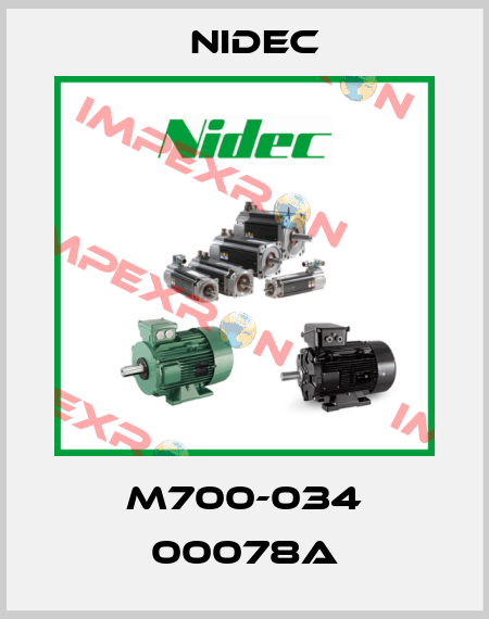 M700-034 00078A Nidec