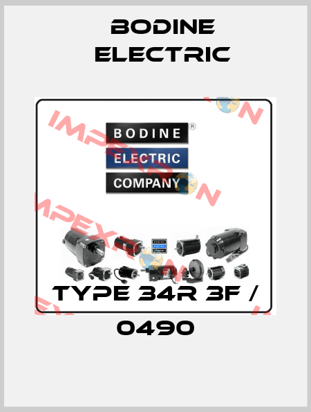 type 34R 3F / 0490 BODINE ELECTRIC