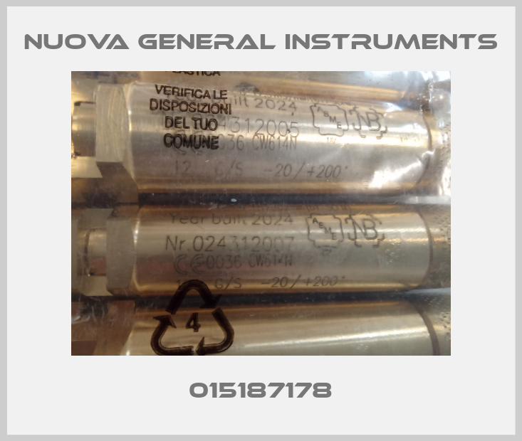 015187178 Nuova General Instruments