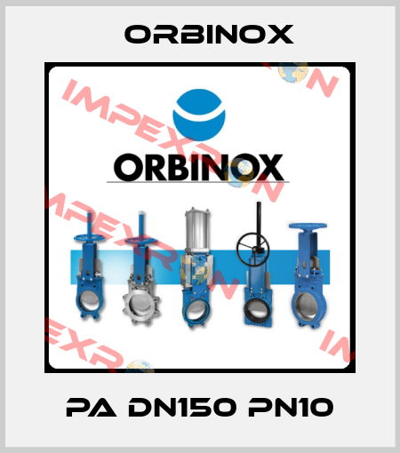 PA DN150 PN10 Orbinox