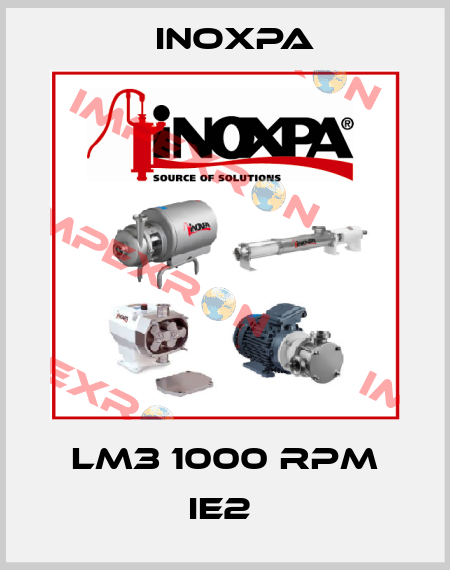 LM3 1000 RPM IE2  Inoxpa