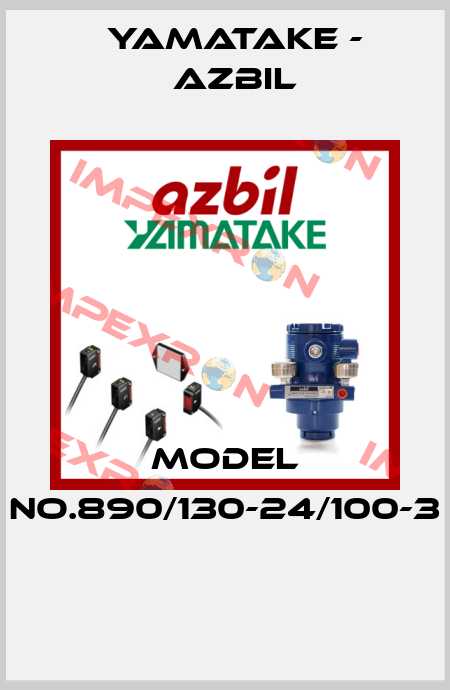MODEL NO.890/130-24/100-3  Yamatake - Azbil